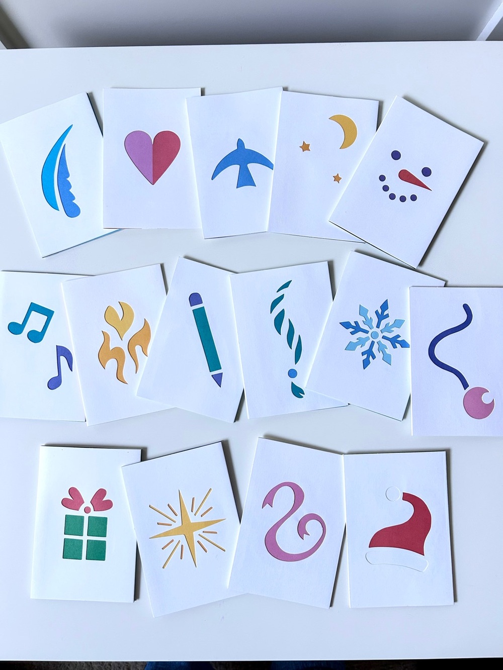 Robert Sabuda CHRISTMAS ALPHABET CARDS Set in tin box
